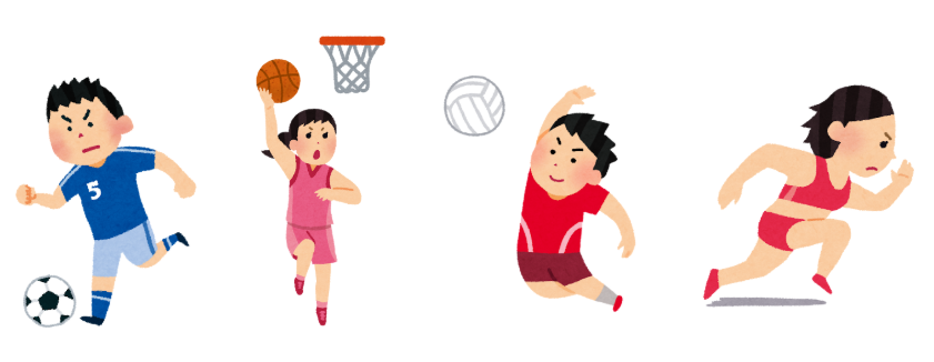 ジャンプ、ダッシュ、キックなどを頻繁に行う競技(サッカー、バスケ、バレー、陸上など)はオスグッド病を起こしやすい