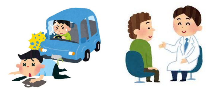 当院では、交通事故後の症状に対する診療を行っており、一人ひとりの状態に合わせて丁寧に診察します。