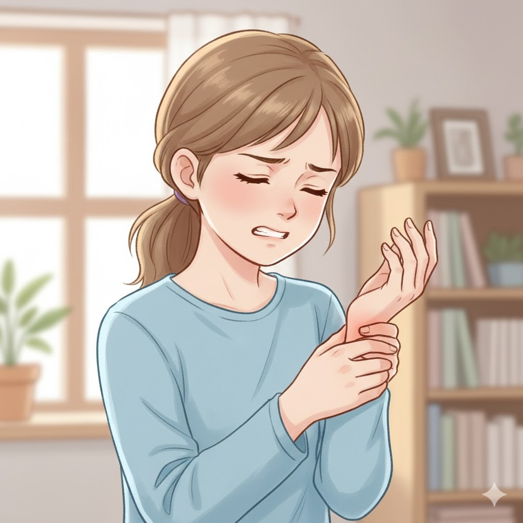 尺側手根伸筋腱鞘炎は手首の小指側の痛みがでる腱鞘炎